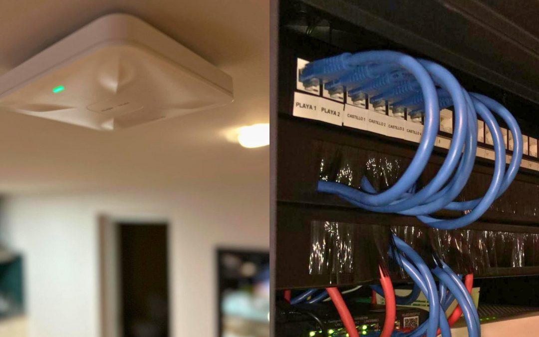 Instalación de red Wi-Fi profesional en 6 apartamentos: PORTUGUESA Apartament