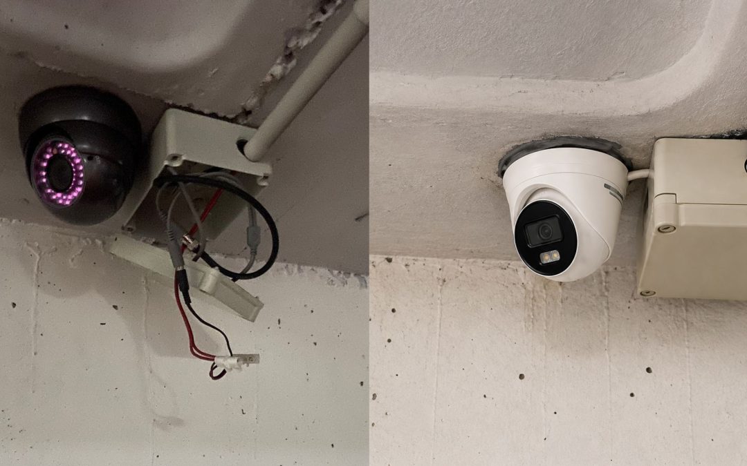 Renovación del sistema de videovigilancia IP Hikvision en Parque Alminares de Alicante
