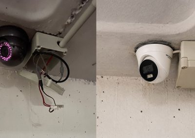 Renovación del sistema de videovigilancia IP Hikvision en Parque Alminares de Alicante